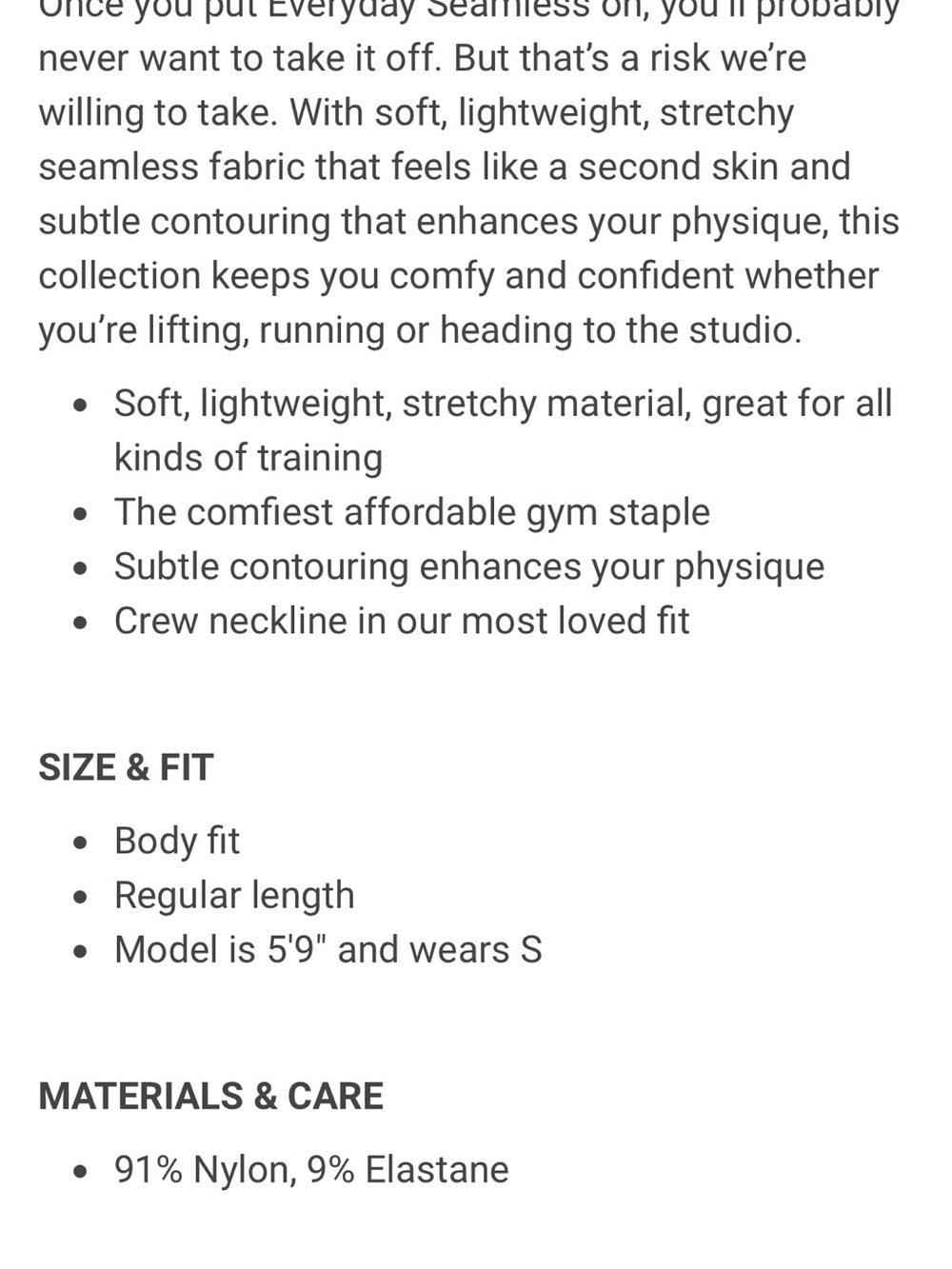 Gymshark top - Picture 8 of 8